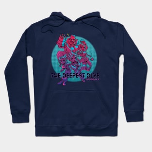 The Deepest Dive - With Text Hoodie